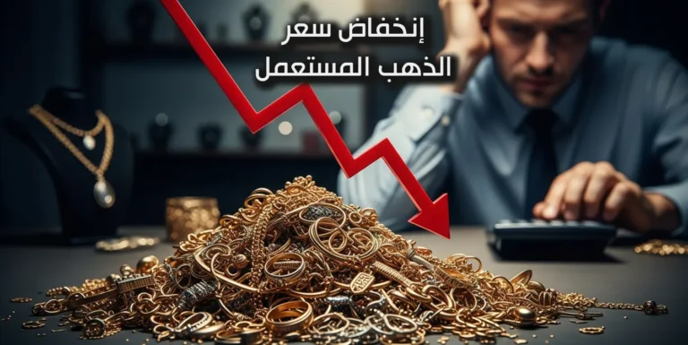 لماذا ينخفض سعر الذهب المستعمل (الكسر)؟ 4 أسباب خفية لا يخبرك بها الصائغ