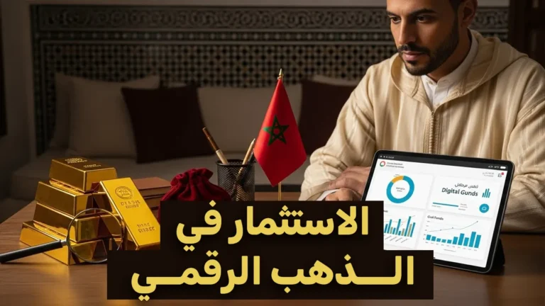 الاستثمار في الذهب الرقمي وصناديق الذهب بالمغرب - هل هي أفضل من شراء السبائك؟